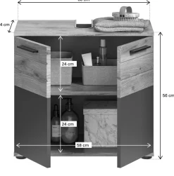 Waschbeckenunterschrank AGARO
